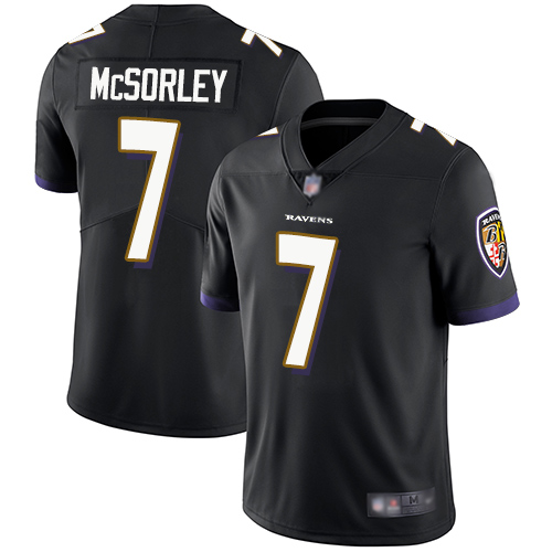 Baltimore Ravens Limited Black Men Trace McSorley Alternate Jersey NFL Football 7 Vapor Untouchable